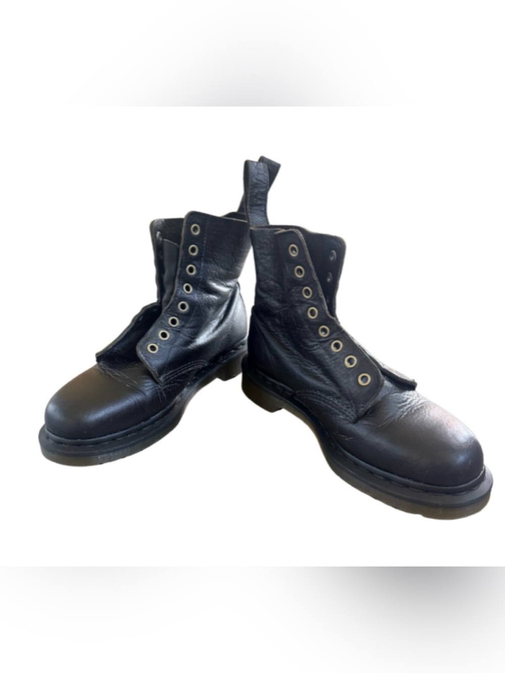 Doc Martens 1460 Pascal Mono Stitched Boots Men’s Size 8 Black
